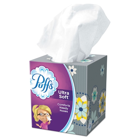 Puffs 2 Ply Facial Tissue, 56 Sheets 35038